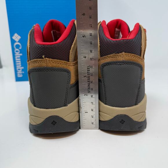 Columbia Newton Ridge Plus Waterproof Amped Women's 6.5 Brown Red NEW - Picture 8 of 11